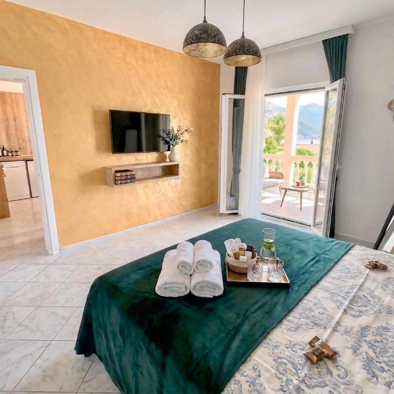 Apartments ASYA - Apartment mit 1 Schlafzimmer, Meerblick und Balkon - 2