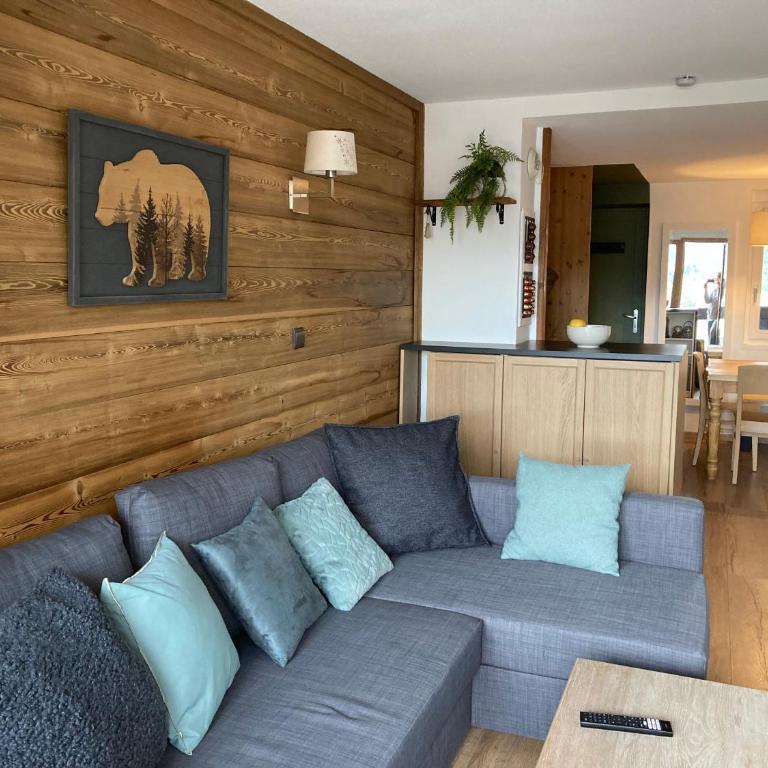 Alpe d'Huez 6 personnes 2 SDE avec draps, serviettes de toilette et Wifi - Appartement 2 Chambres - 4