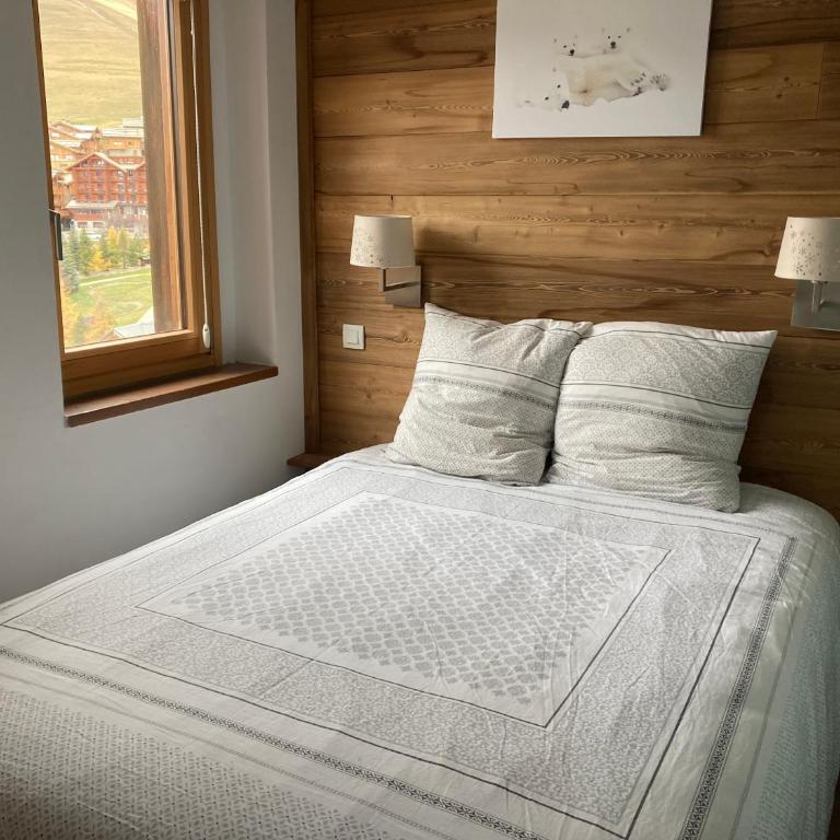 Alpe d'Huez 6 personnes 2 SDE avec draps, serviettes de toilette et Wifi - Appartement 2 Chambres - 5