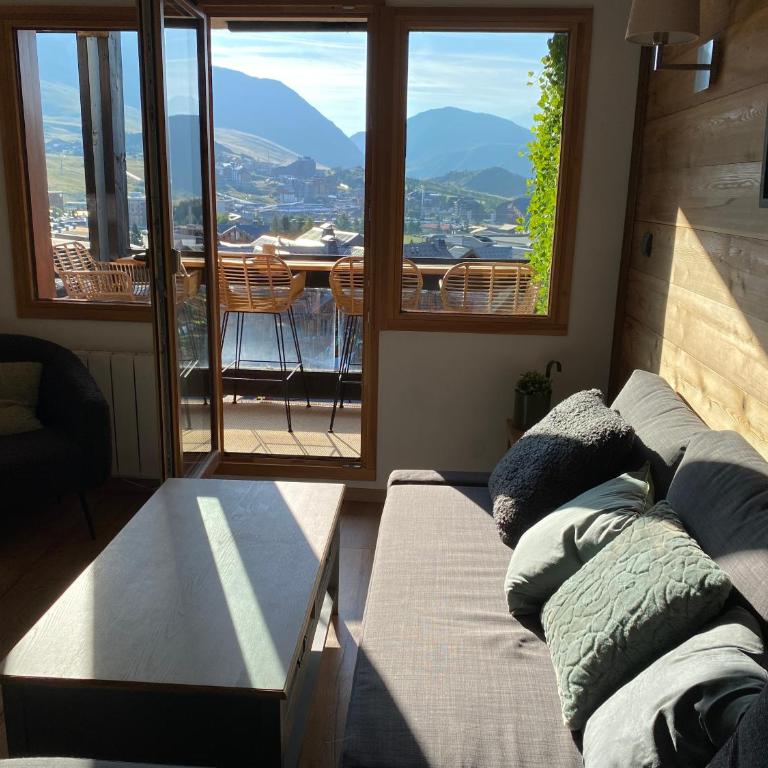 Alpe d'Huez 6 personnes 2 SDE avec draps, serviettes de toilette et Wifi - Appartement 2 Chambres - 15