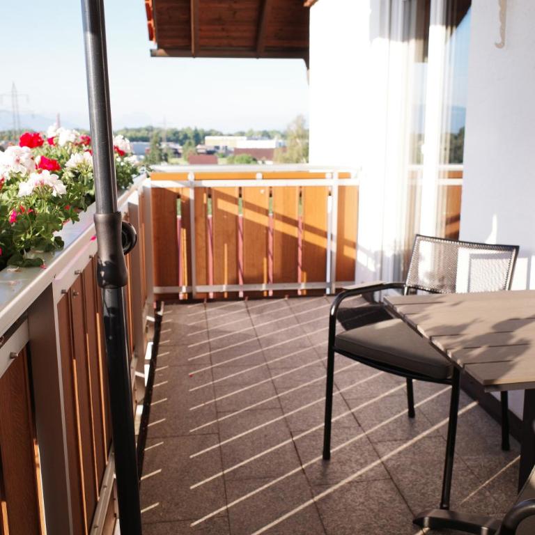 Ferienwohnungen Andreas Schäfler - Superior Apartment mit 1 Schlafzimmer und Balkon - 31