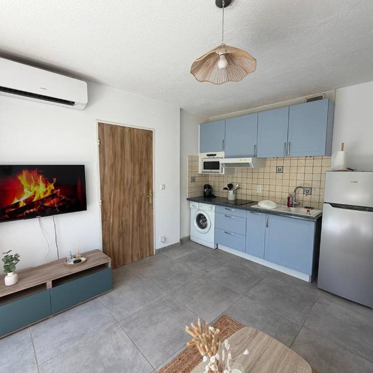 Location saisonnière Charmant T2 rénové avec jardin - Six-Fours-les-Plages - Apartamento de 1 dormitorio - 4