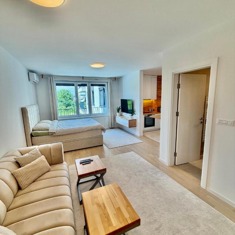 Sunset Dream Apartment -- 2 minutes from the Airport - One-Bedroom Apartment - 1