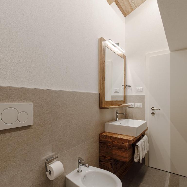 Appartamento Sas Ciapel con biosaun - Two-Bedroom Deluxe Apartment with Garden View - 12