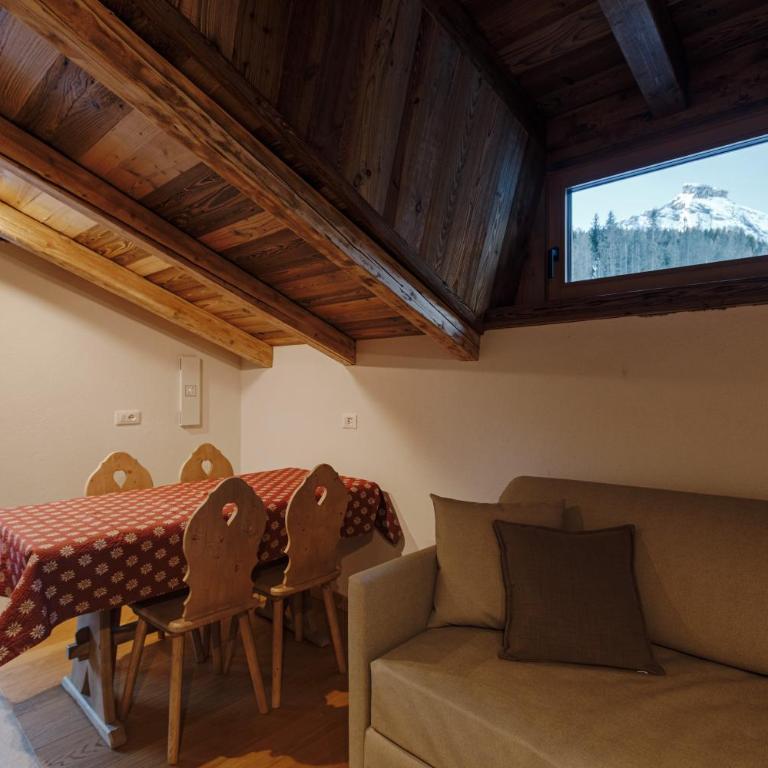 Appartamento Sas Ciapel con biosaun - Two-Bedroom Deluxe Apartment with Garden View - 17