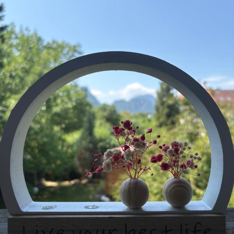 Ferienwohnungen an der RupertusTherme - Apartment mit 1 Schlafzimmer und Gartenblick - 3
