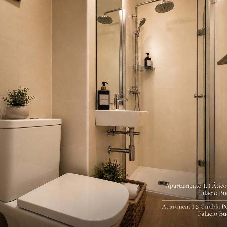 Palacio del siglo XVII frente a los Jardines de Murillo - Apartamento con terraza - 16