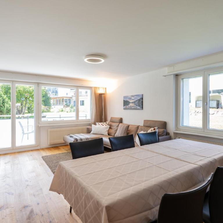 4 Zi Familienwohnung Haus Ravaisch 14 Davos Dorf EG - Apartment mit 3 Schlafzimmern - 20