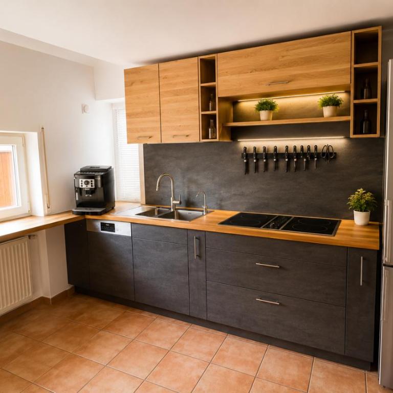 Berg Fux - Zwei Ferienhäuser mit je 5 und 6 Schlafzimmern mit eigener Dachterrasse - fantastischem Bergblick - Weber Gas Grill - Haus mit 5 Schlafzimmern - 10