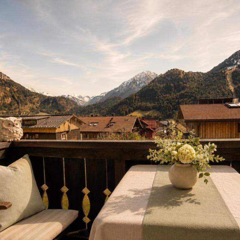 Bad Hindelang - Apartment mit 2 Schlafzimmern mit Balkon und Terrasse - 10