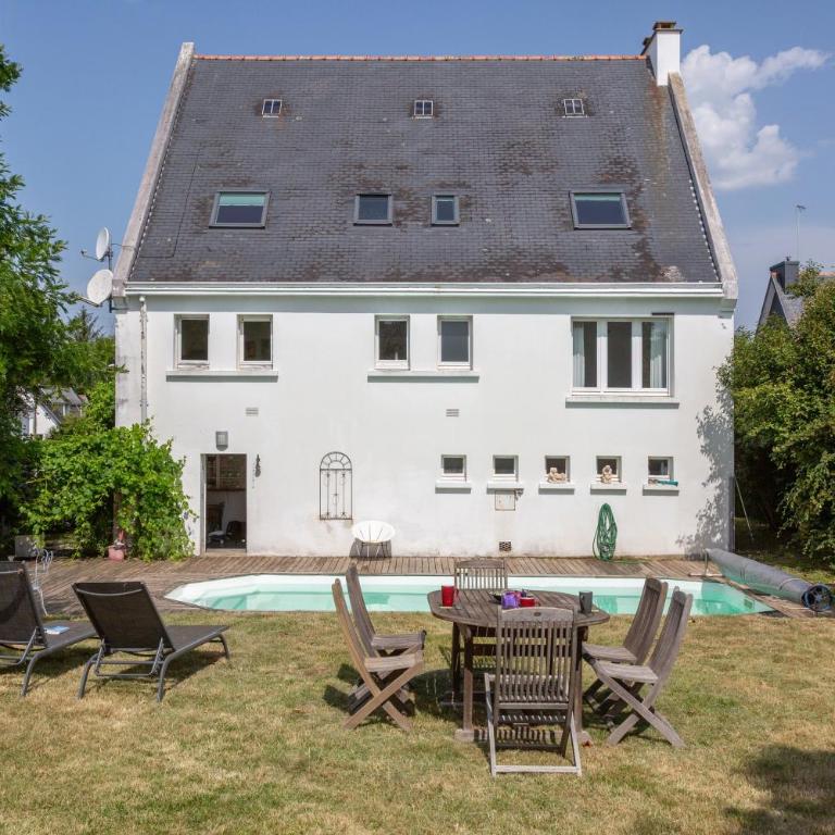 La parenthèse Océane -Avec piscine - Hébergement Maison Deluxe 4 Chambres - Côté Océan - 1