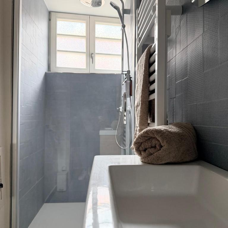 Le Gîte Azur - Charme d'un appartement dans une maison alsacienne - Hypercentre de Colmar - Apartment mit 1 Schlafzimmer - 4