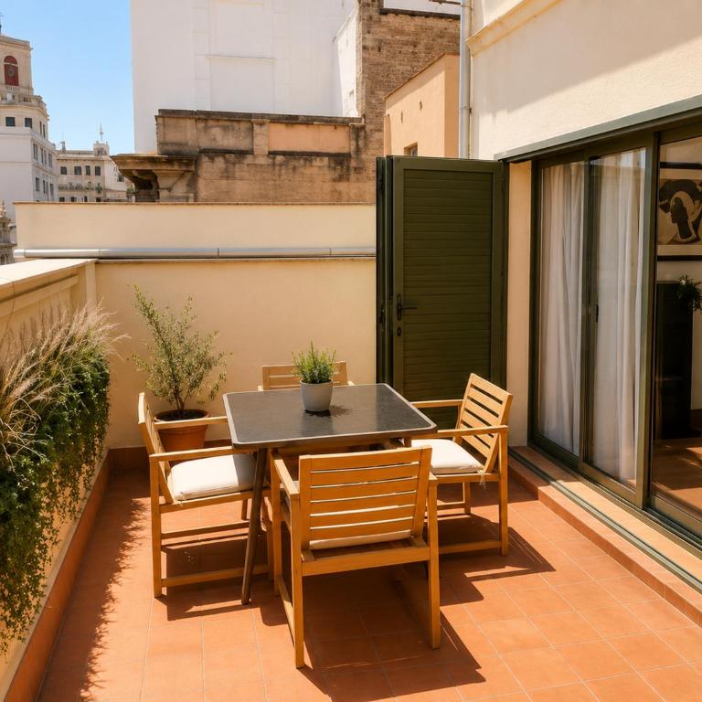 Plaza Catalunya City Center Apartments - Apartamento de 3 dormitorios con terraza - 48