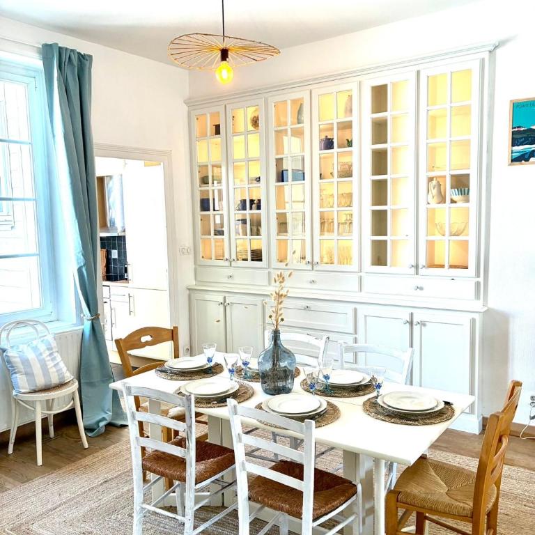 Villa Bain de mer - le charme à 50m de la plage avec cour privée - Villa am Strand - 10