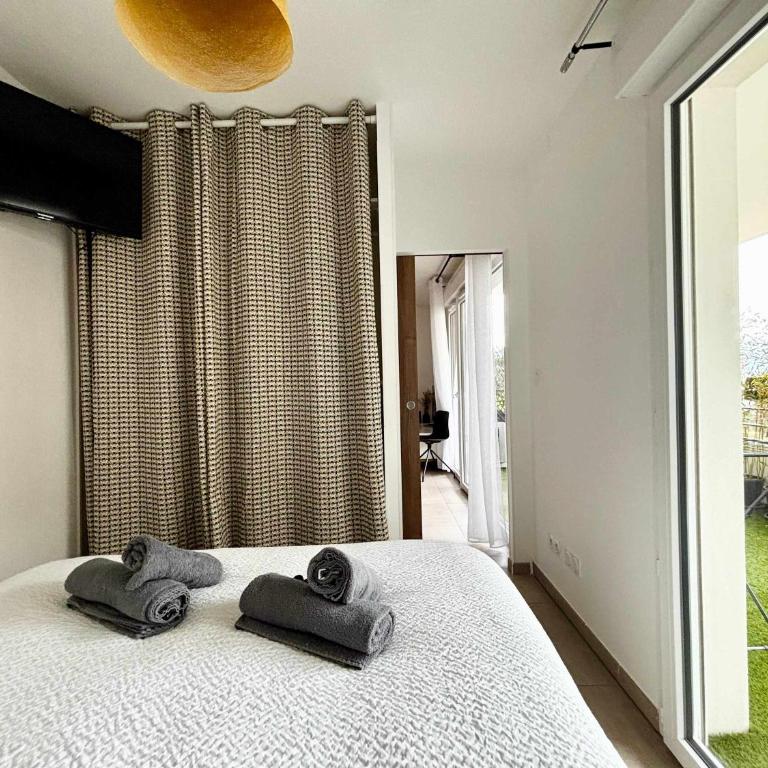 Casamea - Terrasse, Proche Hôpital, WiFi, Clim - Apartment mit 1 Schlafzimmer - 12