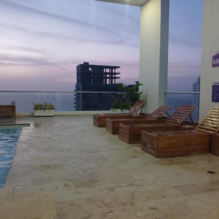 Luxury Duplex Bocagrande with Bay & Ocean - Apartamento de 1 dormitorio - 14