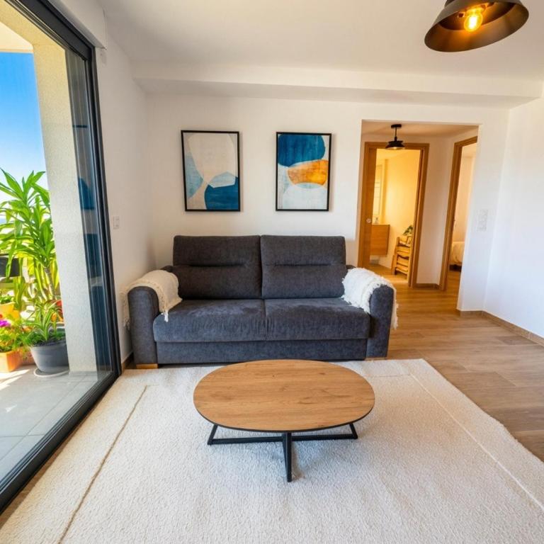 T3 moderne 6 pers, terrasse, vue lac, parking - Apartment mit 2 Schlafzimmern und Terrasse - 11