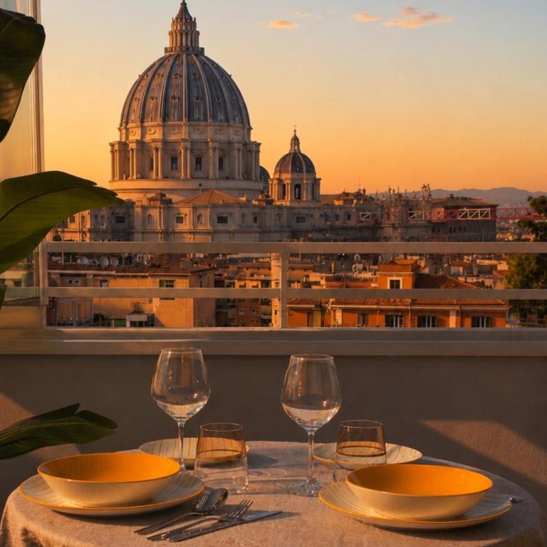 Valentine Suite Vatican View & Jacuzzi - Appartamento con 1 Camera da Letto - 1