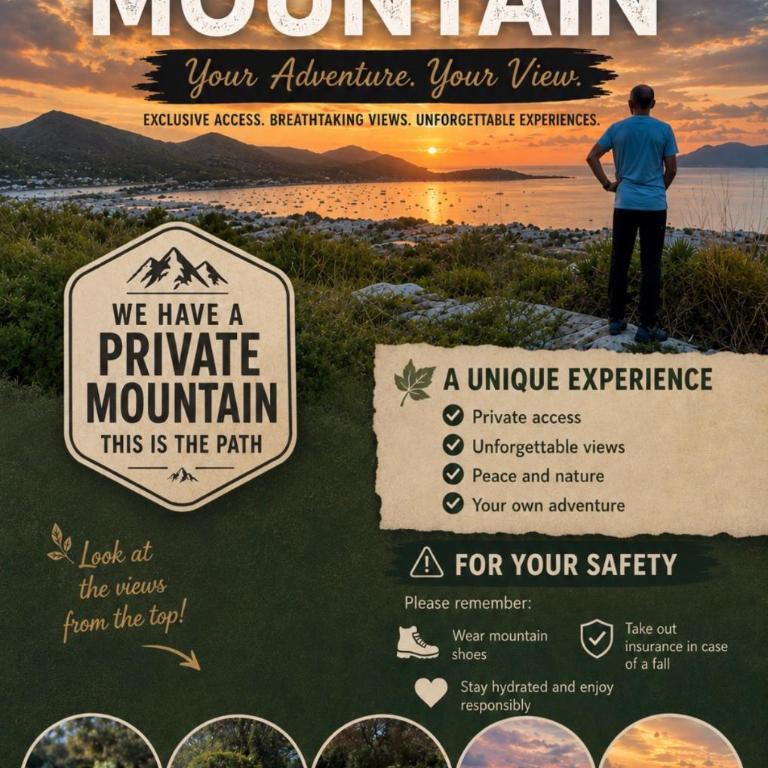 ULLAL - Rural Charm-AGRITOURISM approx 65000 meters PLUS PRIVATE MOUNTAIN villa and Outdoor Adventure Agritourism Apartment EQUIPATED - Private Mountain Path approximately 5 minutes walking from the beach -Ideal for relaxation - Two-Bedroom Apartment with Open Ceiling - 7
