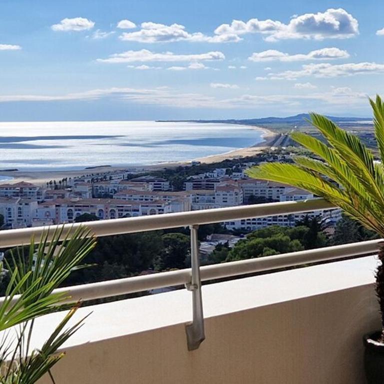 L'ESCAPADE, Vue mer Exceptionnelle, Standing, Piscine, Tennis, Climatisation, Parking - Apartment - 1