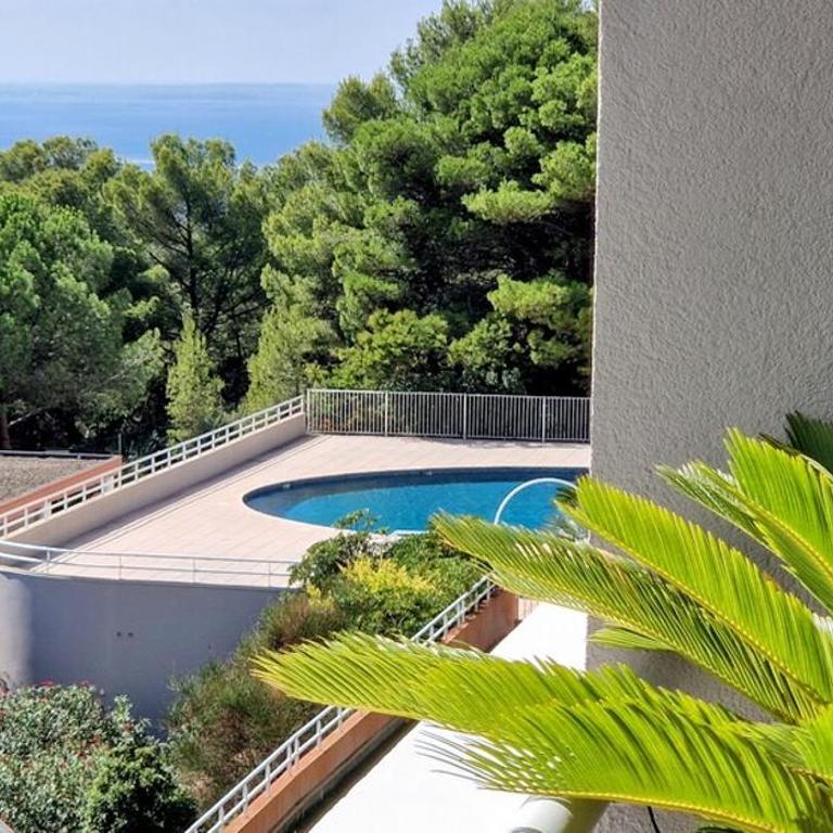 L'ESCAPADE, Vue mer Exceptionnelle, Standing, Piscine, Tennis, Climatisation, Parking - Apartment - 17