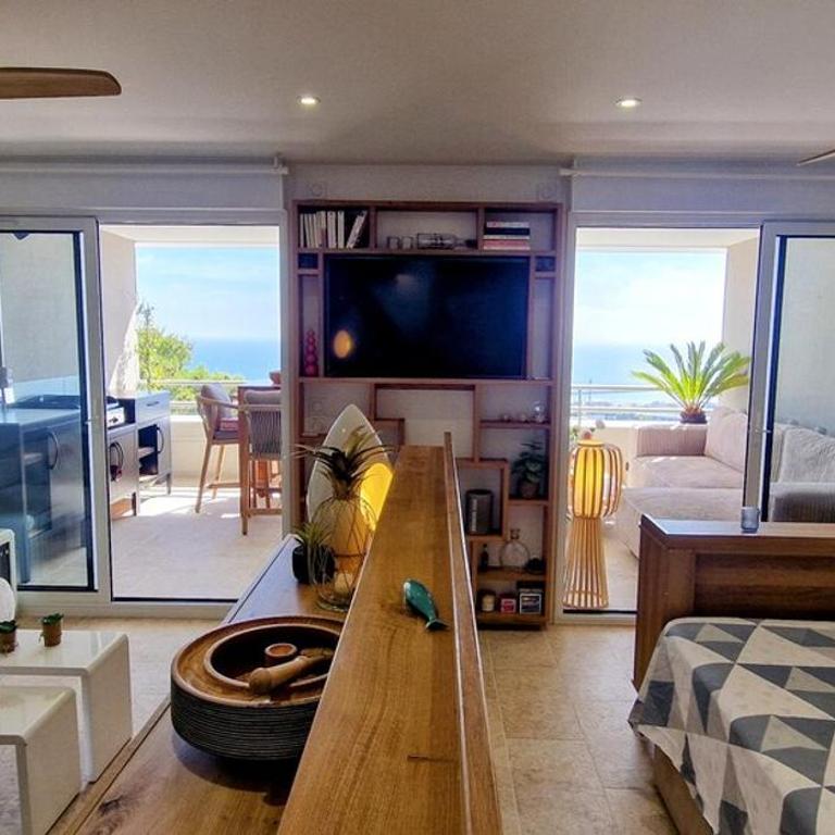 L'ESCAPADE, Vue mer Exceptionnelle, Standing, Piscine, Tennis, Climatisation, Parking - Apartment - 8