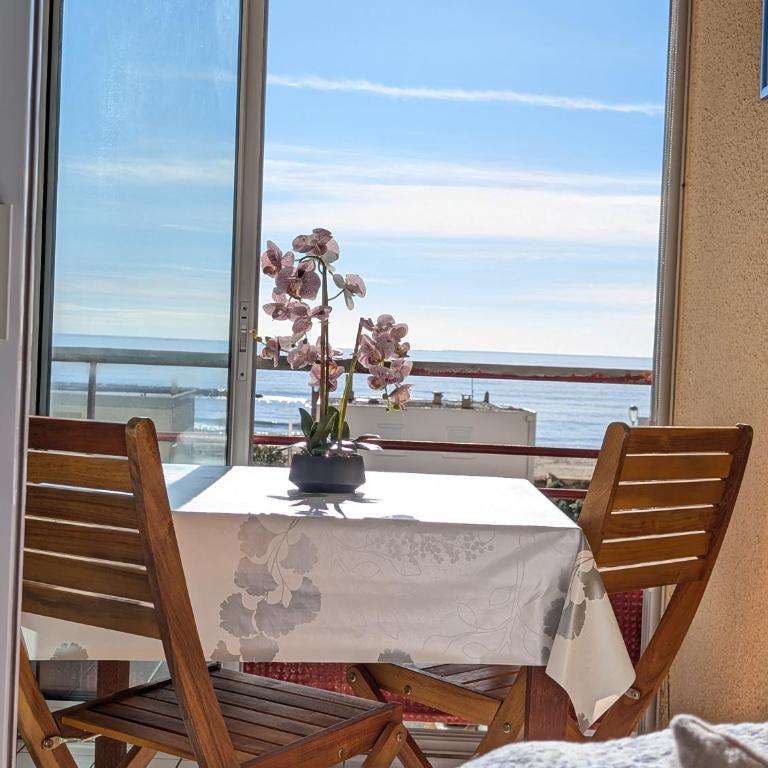 Meublé de tourisme 3 Etoiles CAP HORN, Vue mer, parking privé, plage à 50m - One-Bedroom Apartment - 4