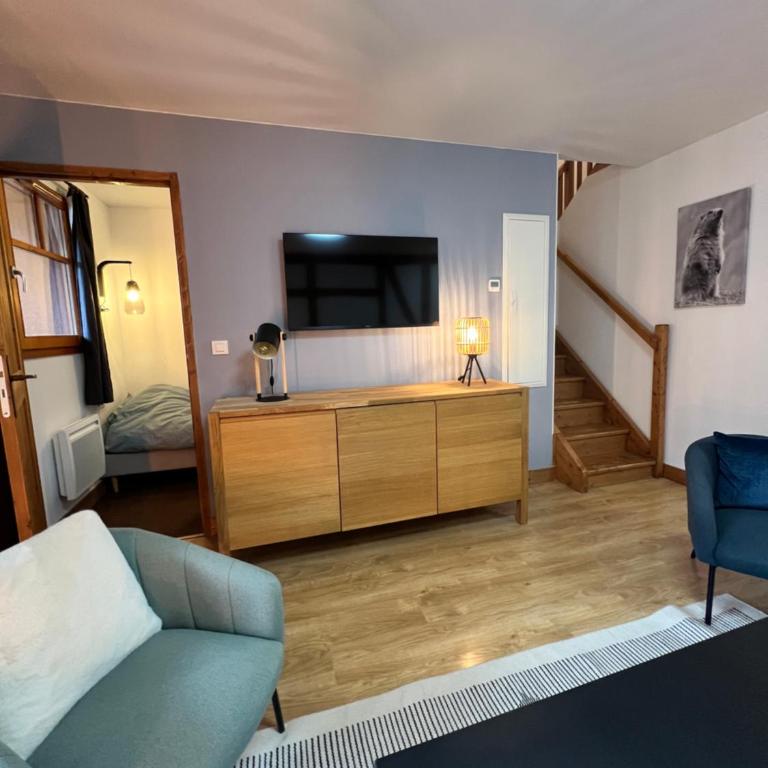 Apparts au Cœur de St-Lary - Piscine Chauffée et Sauna - Appartement 3 Chambres avec Balcon - 9