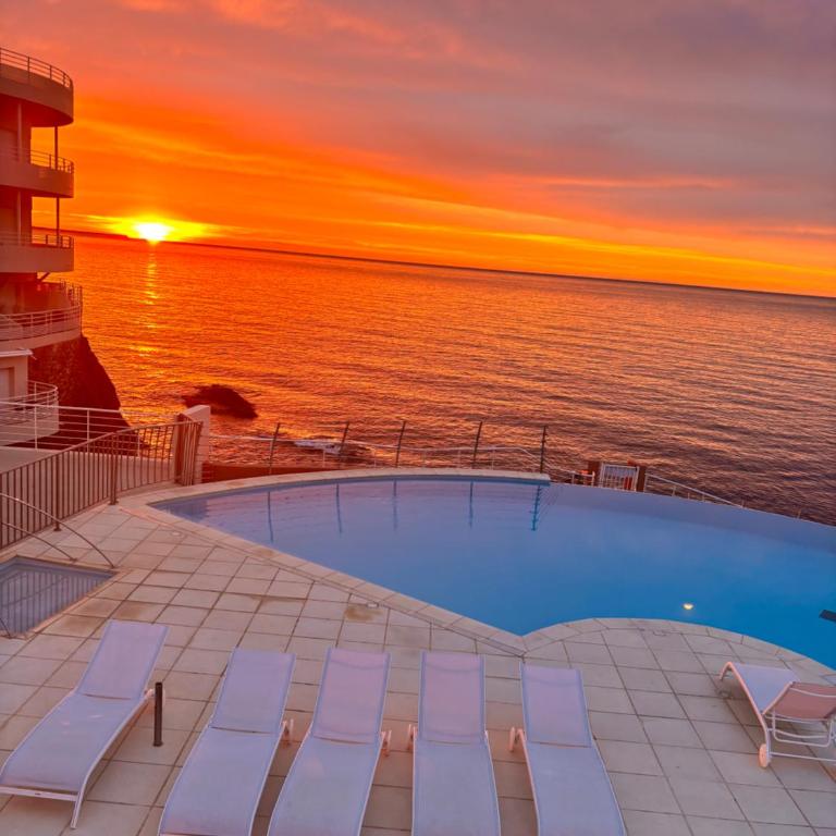 Azuréa Estérel vue mer piscine chauffée classé 3 étoiles - One-Bedroom Apartment with Sea View - 35