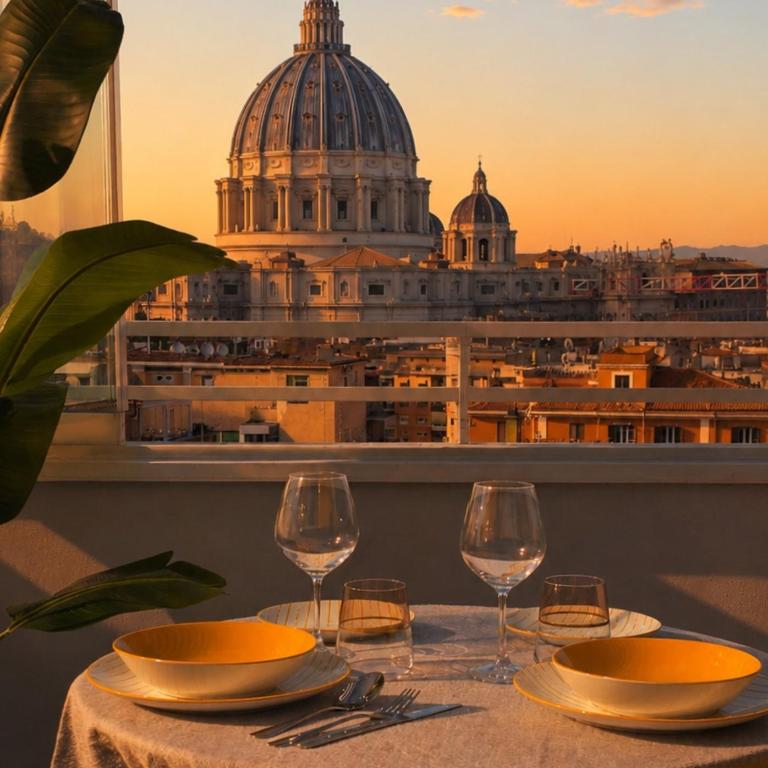 Valentine Suite Vatican View & Jacuzzi - Appartamento con 1 Camera da Letto - 58