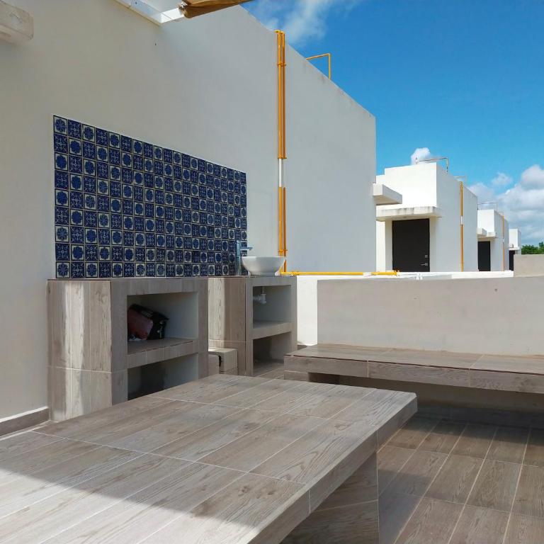 CasaMEXH Lunamar - Despierta, toma café en la 5ta Av, explora Xcaret, experimenta Tulum o algún cenote cercano - Unas vacaciones extraordinarias para tu familia y tus amigos - Three-Bedroom Villa - 19