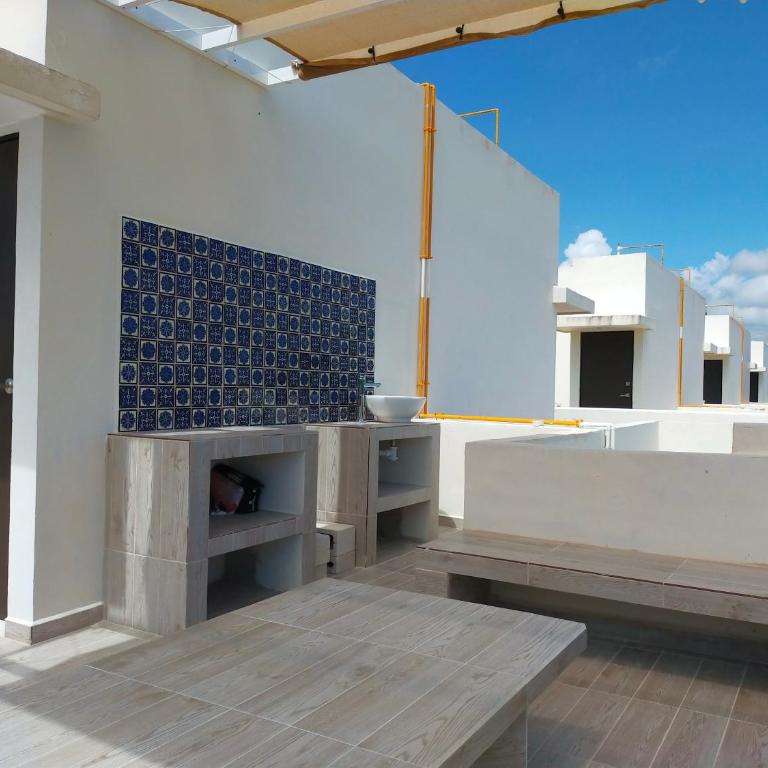 CasaMEXH Lunamar - Despierta, toma café en la 5ta Av, explora Xcaret, experimenta Tulum o algún cenote cercano - Unas vacaciones extraordinarias para tu familia y tus amigos - Three-Bedroom Villa - 21