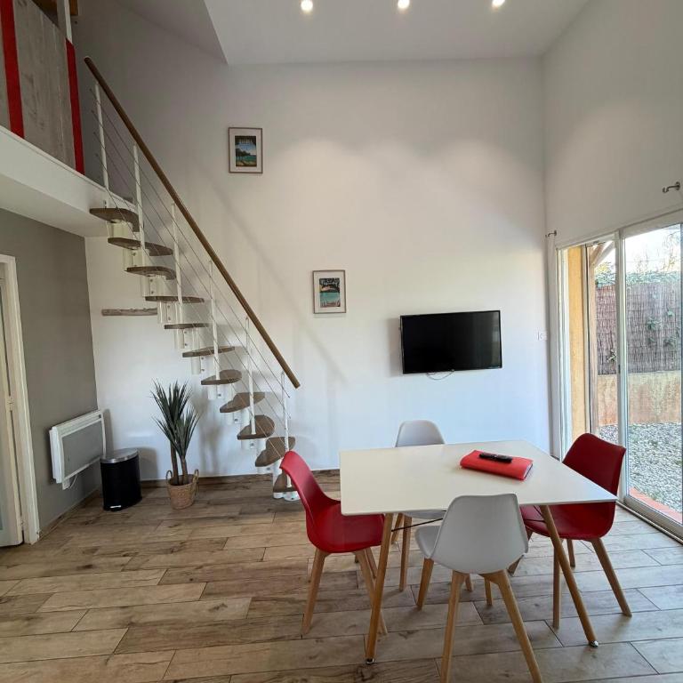 Presqu ile de Giens Maison T3 avec jardin et climatisee - Two-Bedroom House - 12