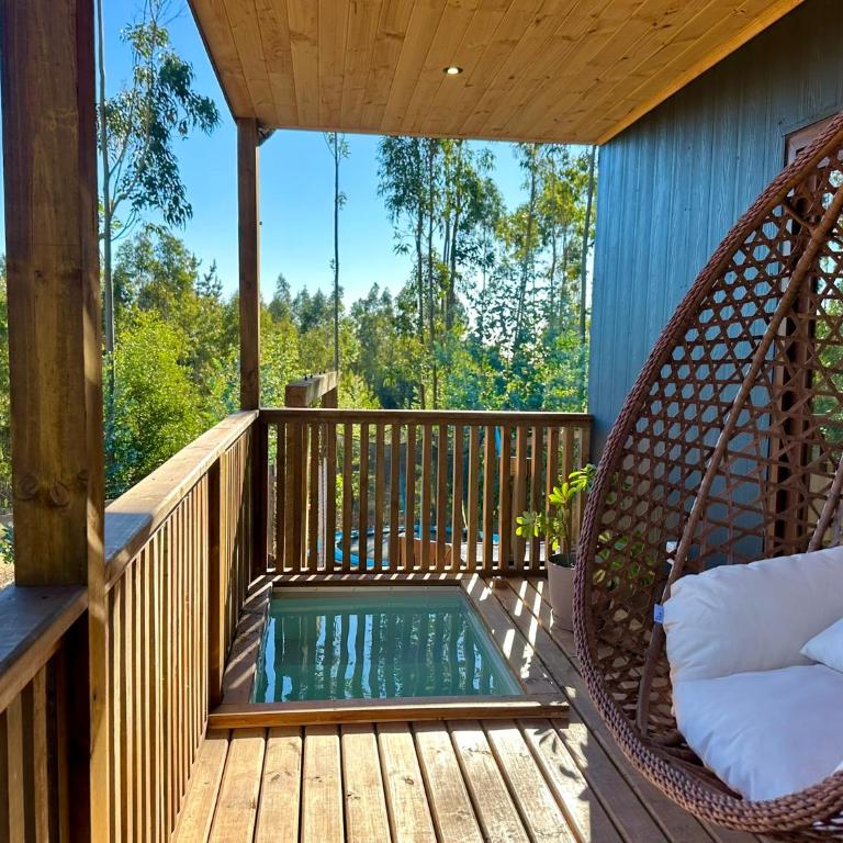 Cabaña en el bosque con tinaja privada - Casa de 2 dormitorios - 1