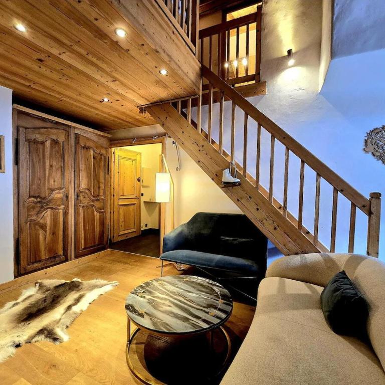 Charming duplex in Hameau des Pistes - ski inout - Apartamento - 4