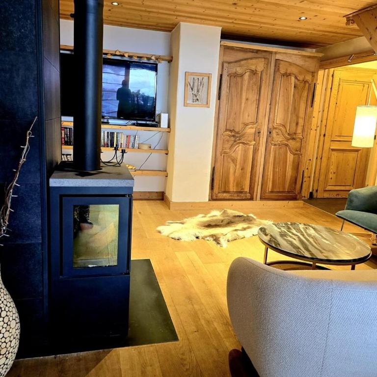 Charming duplex in Hameau des Pistes - ski inout - Apartamento - 16