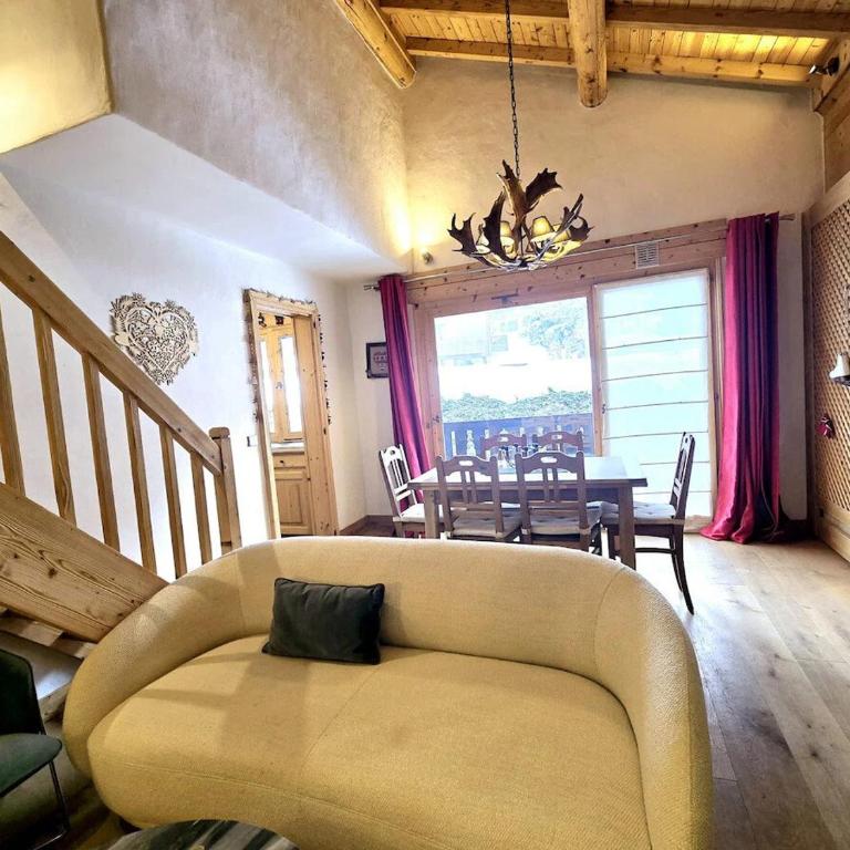 Charming duplex in Hameau des Pistes - ski inout - Apartamento - 33