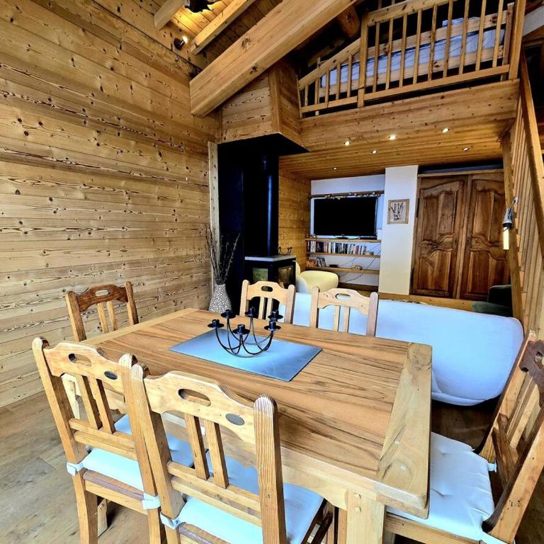 Charming duplex in Hameau des Pistes - ski inout - Apartamento - 34