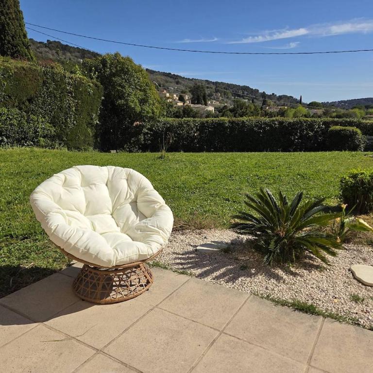Villa 5P jardin Piscine wifi clim proche village Mouans sartoux et cannes - Casa de 4 dormitorios - 43