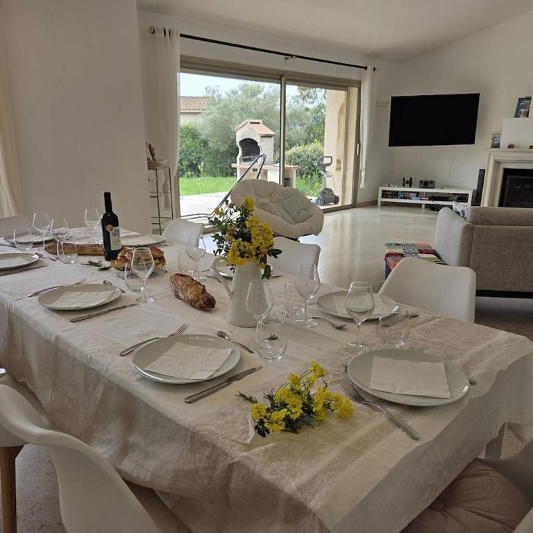 Villa 5P jardin Piscine wifi clim proche village Mouans sartoux et cannes - Casa de 4 dormitorios - 42