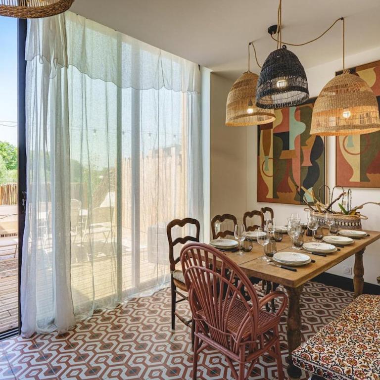La Maison dAmbre-Jacuzzi-Sauna-Clim-4chambres - Maison de Vacances - 19