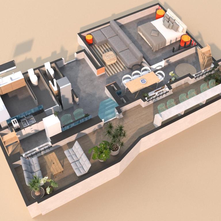La Kasbah - Terrasse, Clim - 8p - Luxuriöse Ferienwohnung mit 4 Schlafzimmern - 59