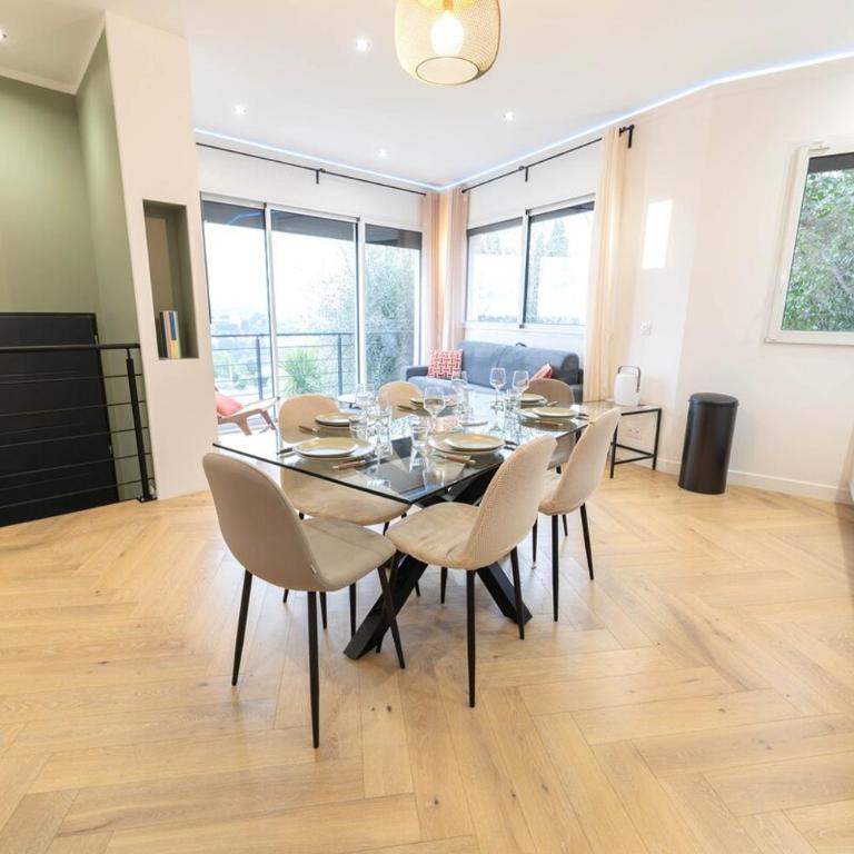 Magnifique appartement avec piscine et jardin - Apartamento - 5