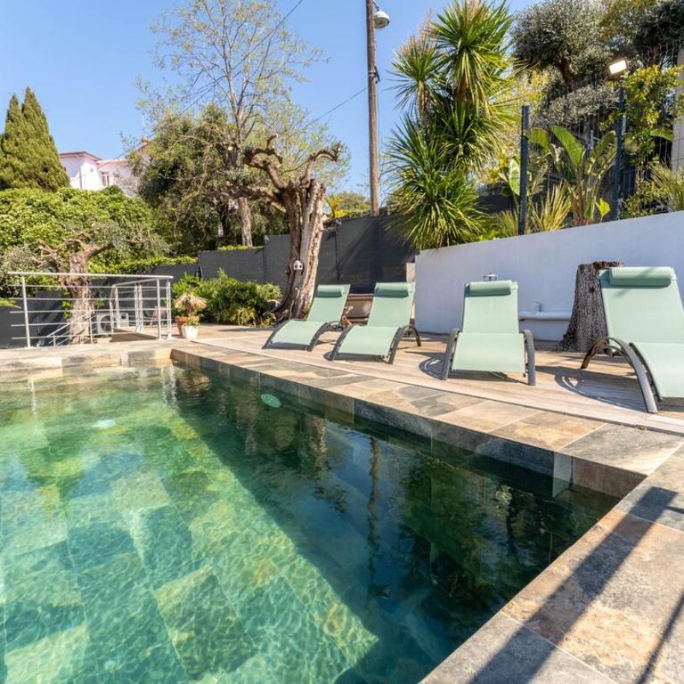 Magnifique appartement avec piscine et jardin - Apartamento - 49