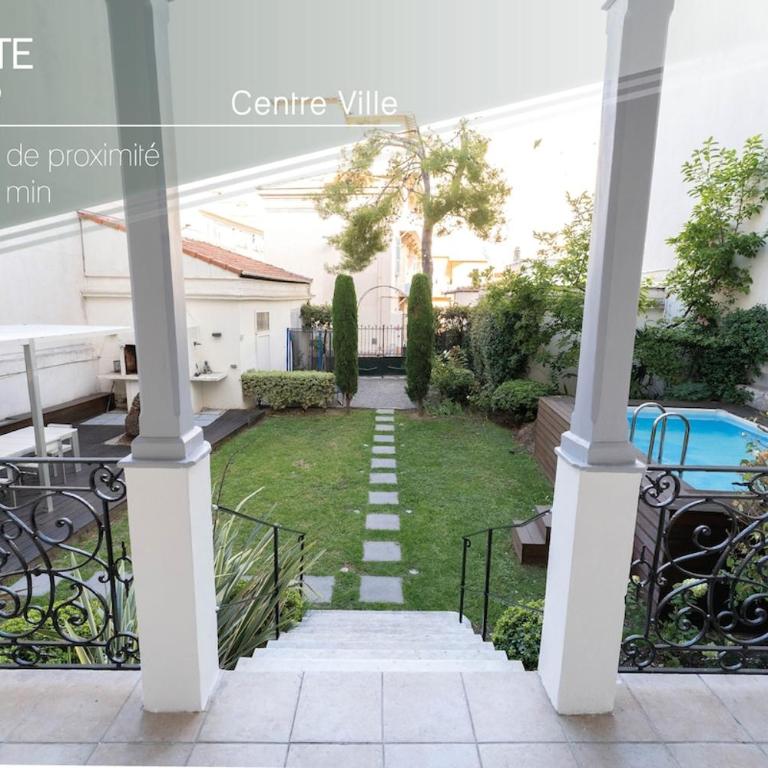 Superbe appartement avec jardin piscine, garage - Apartamento - 1