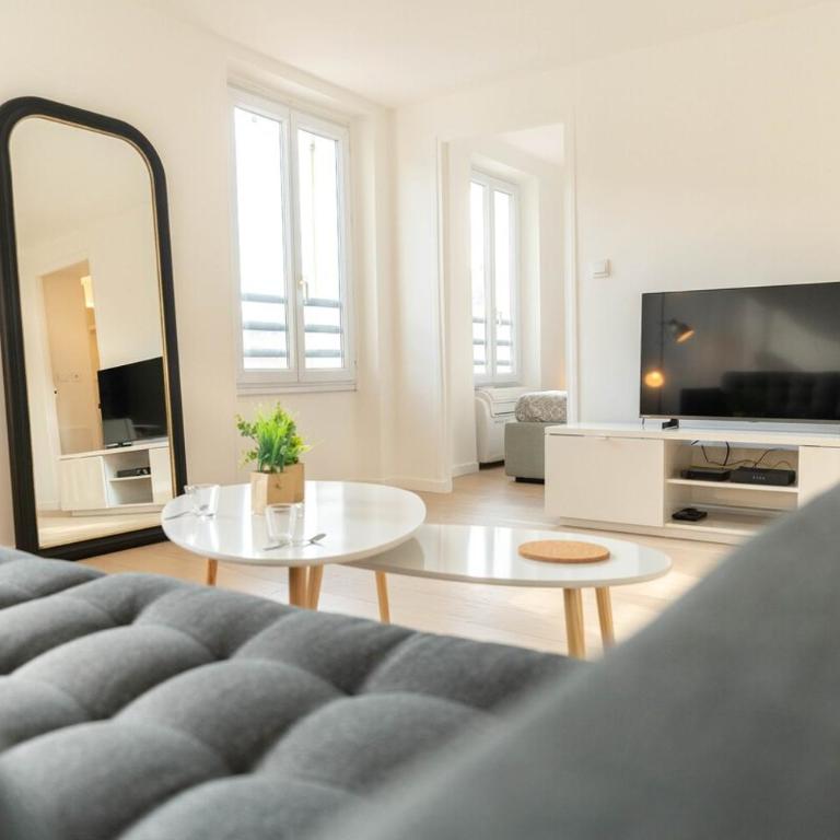 FC Beau et spacieux 2P en plein cœur de Nice - Apartamento - 9