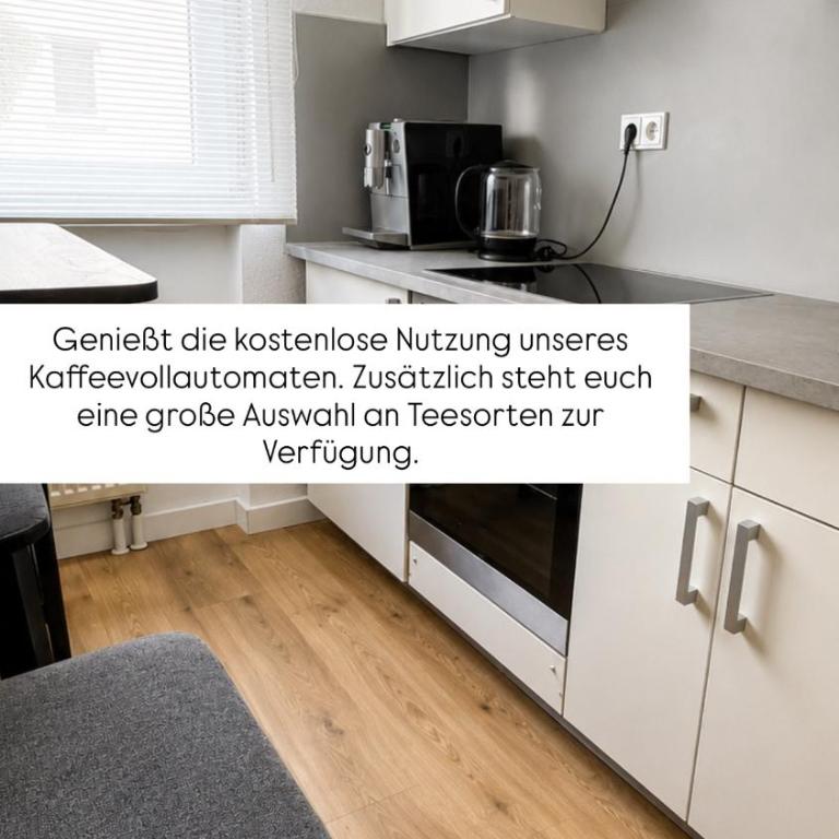 NOVA Living, Balkon, Nähe Altstadt & kostenlose Tiefgarage - Apartment mit 1 Schlafzimmer - 17