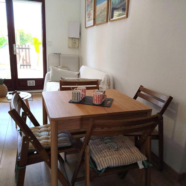 Charmant pavillon T2 mezzanine avec piscine collective et parking -4JDE28 - Maison 2 Chambres - 23