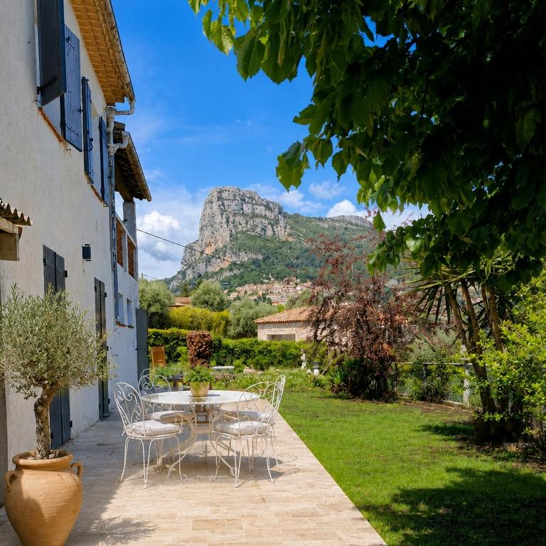 Proche Nice terrasse jardin vue exceptionnelle - Appartement 1 Chambre - 1