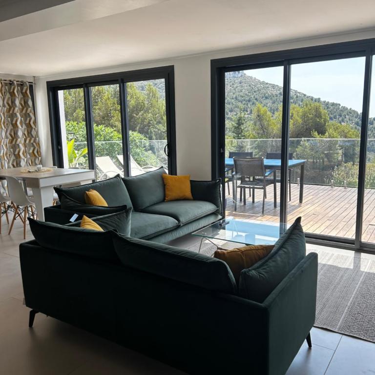 Èze - Appartement dans bas de villa avec piscine près de Monaco - Appartement 2 Chambres - 4